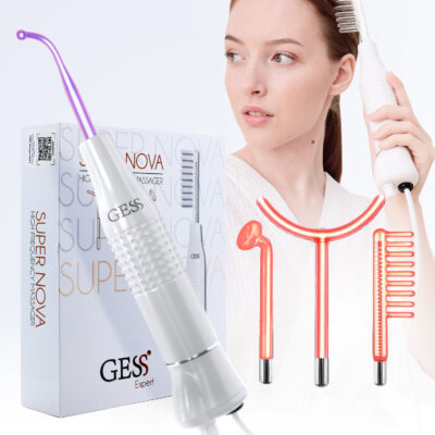 GESS SuperNova comb electrode for high frequency scalp and hair care treatment
