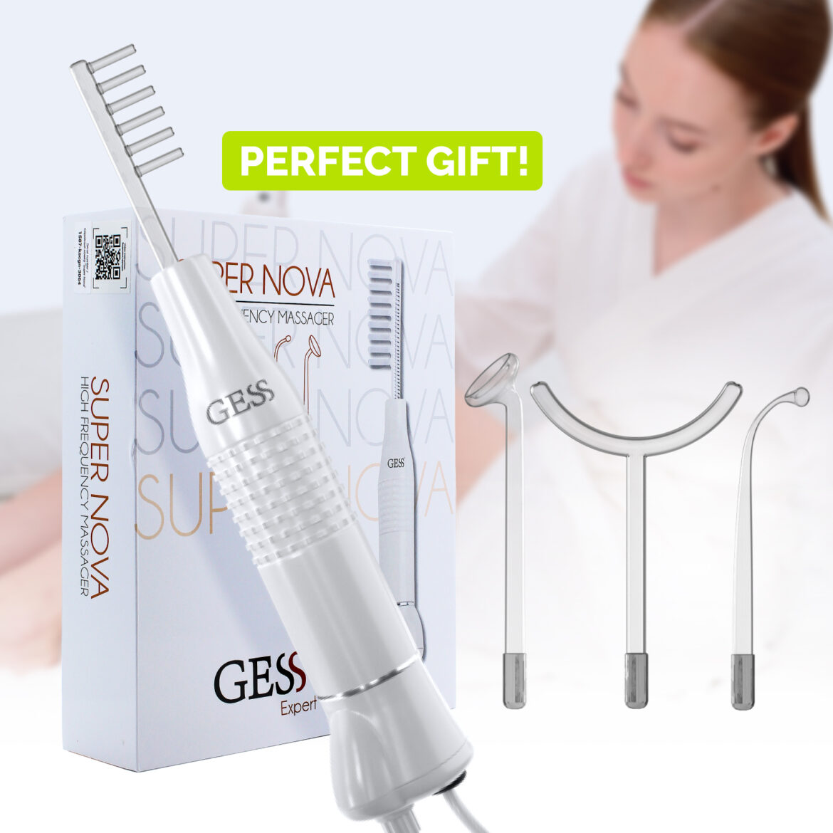 Darsonval, SuperNova, High Frequency, Facial Massager, Skin care, Face Skin Massage