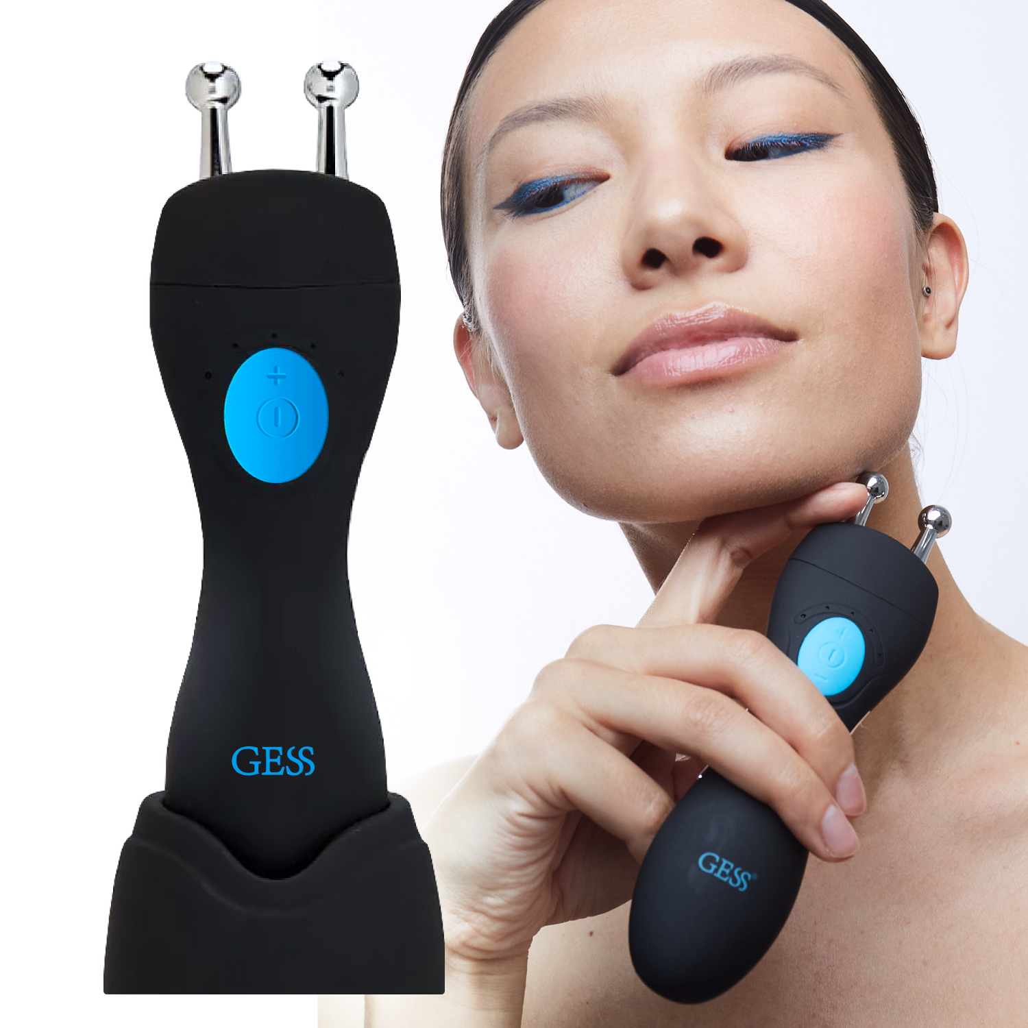 Mikrostrom Face Lifting Gerät, Gerät Gesicht Gegen falten, 5 Modi, Gesichtsmassagegerät, Gesichtslifting, Anti Aging Antifalten – GESS MT (2)