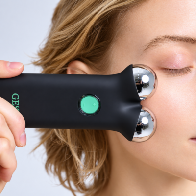 GESS Mikrostrom-Gesichtslifting-Gerät, 4 Intensität Modi, wiederaufladbar, Anti-Aging-Maschine, Konturhautstraffung, Mikrostrom-Gesichtslifter-GESS-083 (1)