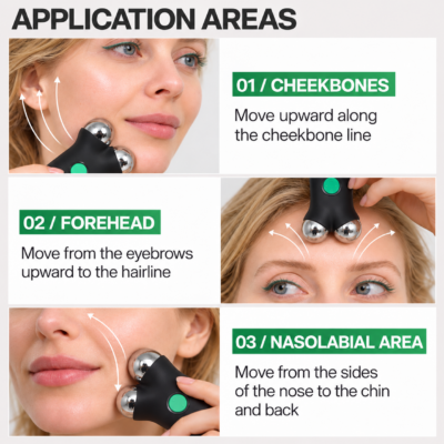 GESS Mikrostrom-Gesichtslifting-Gerät, 4 Intensität Modi, wiederaufladbar, Anti-Aging-Maschine, Konturhautstraffung, Mikrostrom-Gesichtslifter-GESS-083 (5)